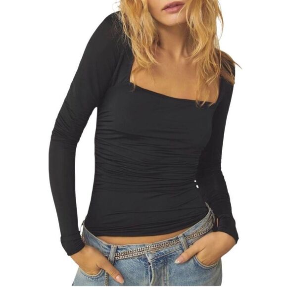 Free People Intimitely Wind down layering top Medium - Picture 6 of 6